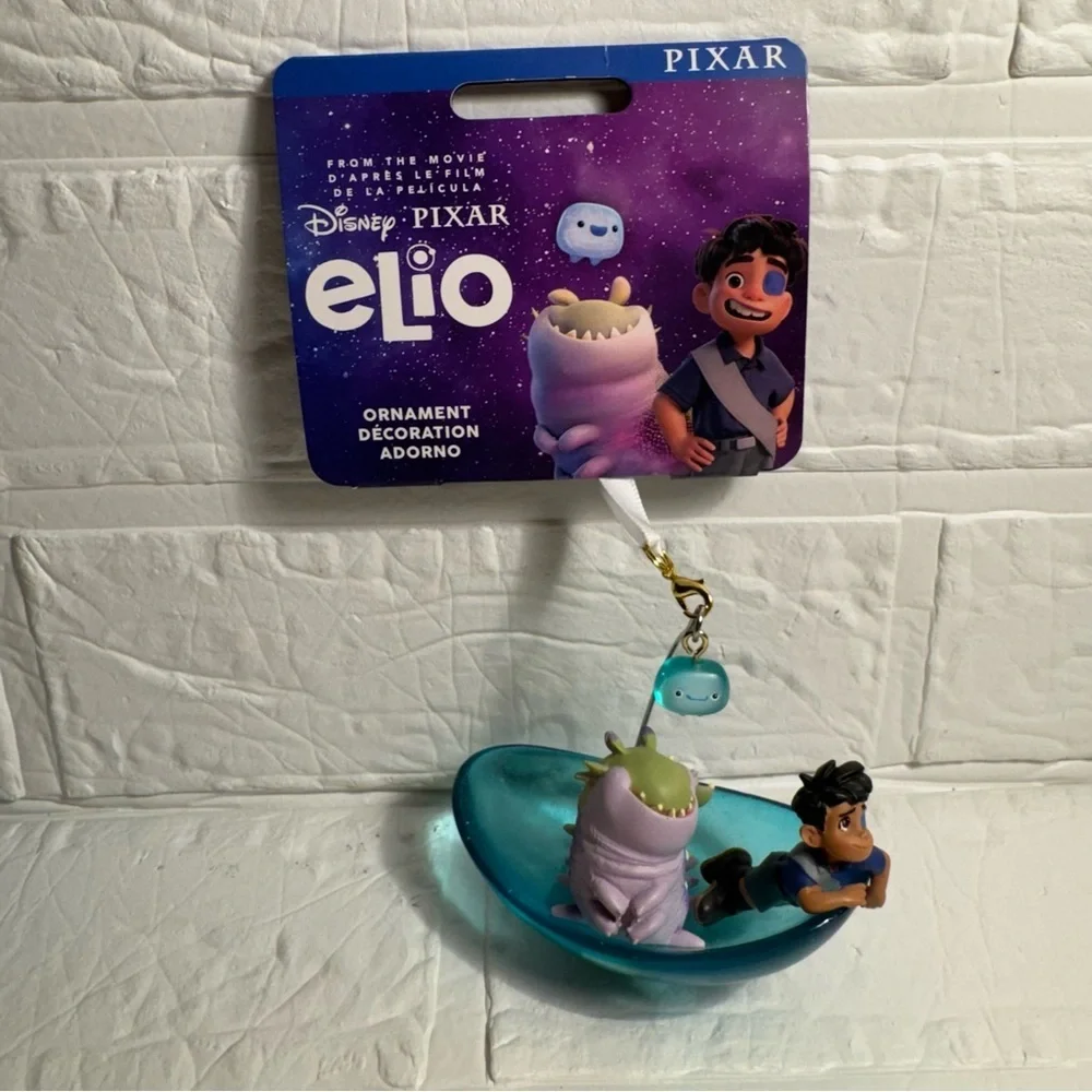 New Disney Pixar Elio Ornament - Blue and Purple